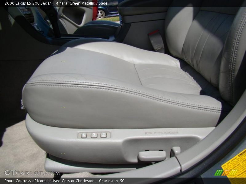 Mineral Green Metallic / Sage 2000 Lexus ES 300 Sedan