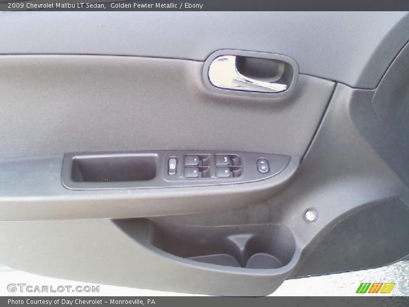 Golden Pewter Metallic / Ebony 2009 Chevrolet Malibu LT Sedan