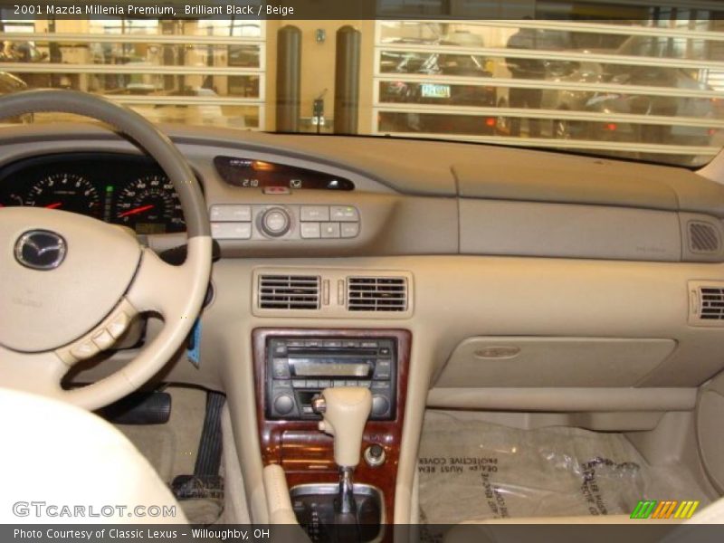 Brilliant Black / Beige 2001 Mazda Millenia Premium