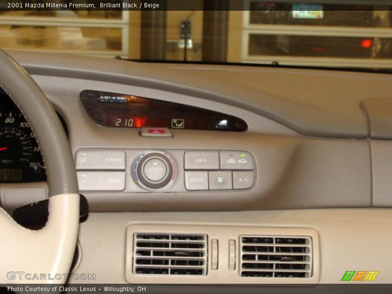 Brilliant Black / Beige 2001 Mazda Millenia Premium
