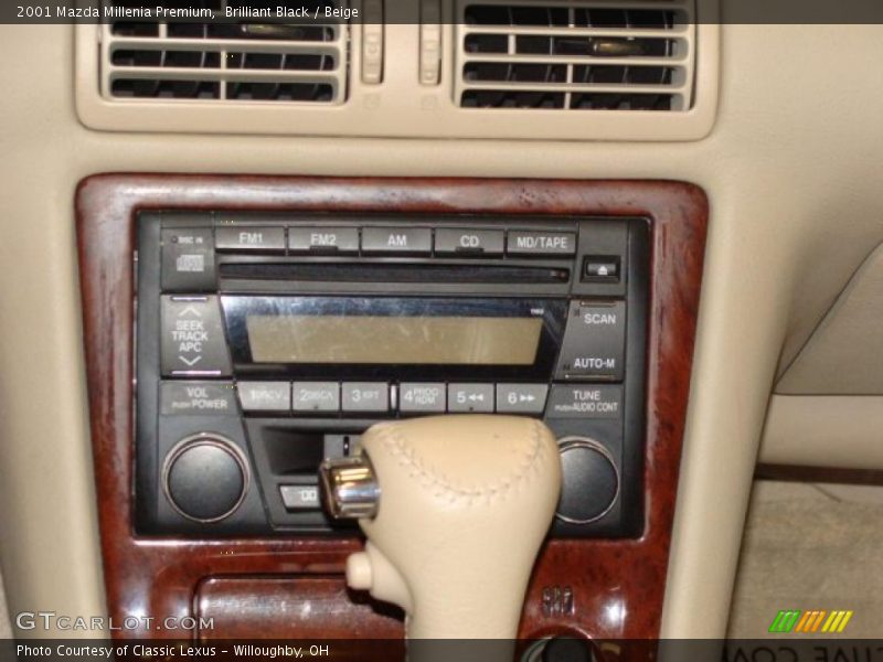 Brilliant Black / Beige 2001 Mazda Millenia Premium