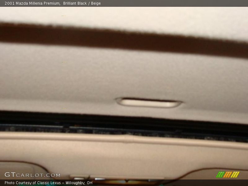 Brilliant Black / Beige 2001 Mazda Millenia Premium