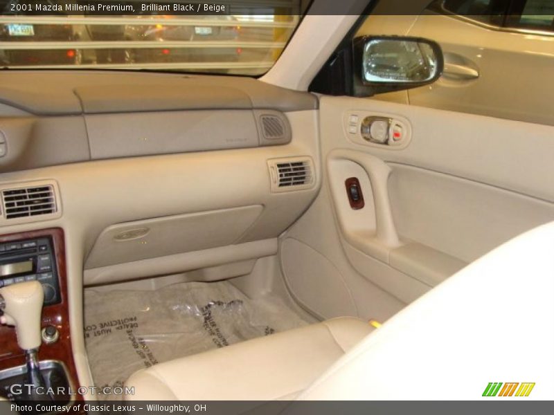 Brilliant Black / Beige 2001 Mazda Millenia Premium