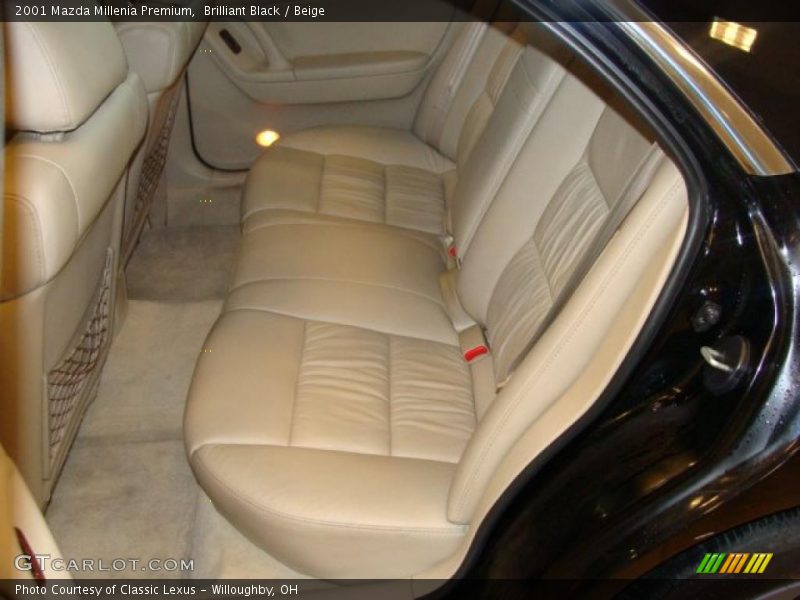 Brilliant Black / Beige 2001 Mazda Millenia Premium