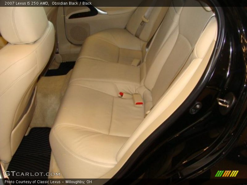 Obsidian Black / Black 2007 Lexus IS 250 AWD