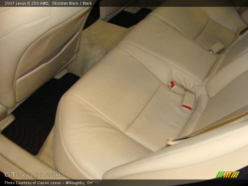 Obsidian Black / Black 2007 Lexus IS 250 AWD