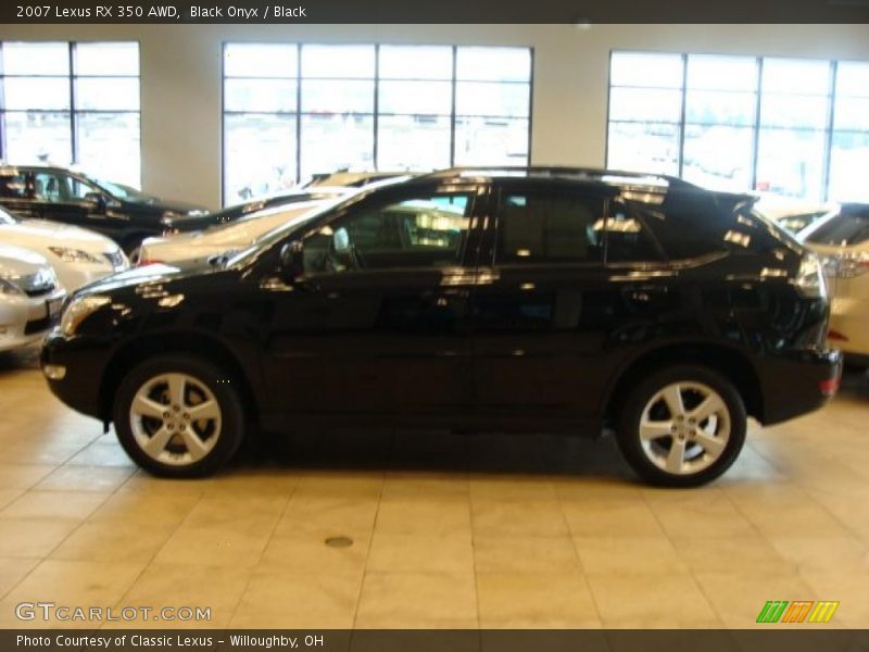 Black Onyx / Black 2007 Lexus RX 350 AWD