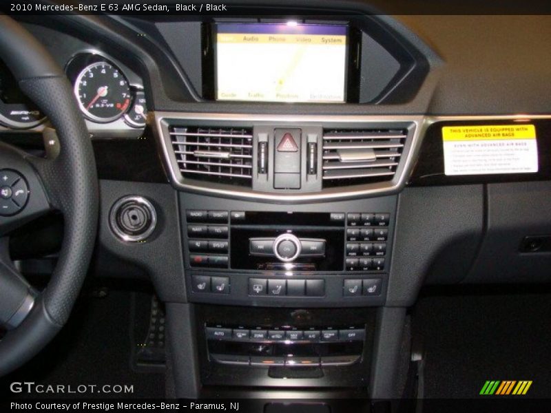 Black / Black 2010 Mercedes-Benz E 63 AMG Sedan