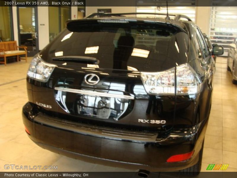 Black Onyx / Black 2007 Lexus RX 350 AWD