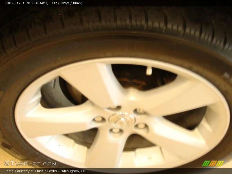 Black Onyx / Black 2007 Lexus RX 350 AWD