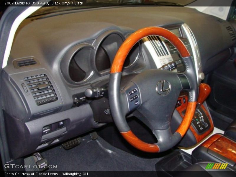 Black Onyx / Black 2007 Lexus RX 350 AWD