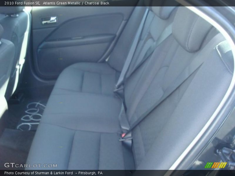 Atlantis Green Metallic / Charcoal Black 2010 Ford Fusion SE