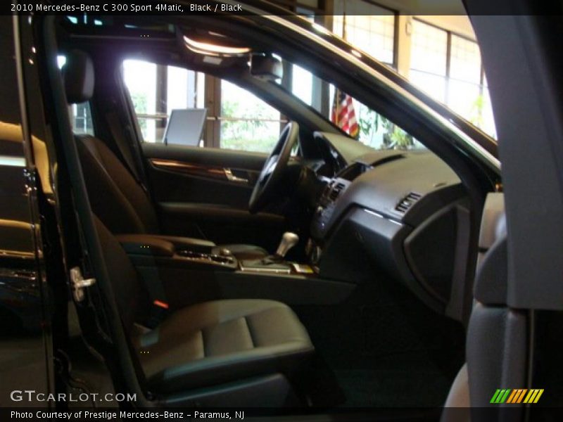 Black / Black 2010 Mercedes-Benz C 300 Sport 4Matic