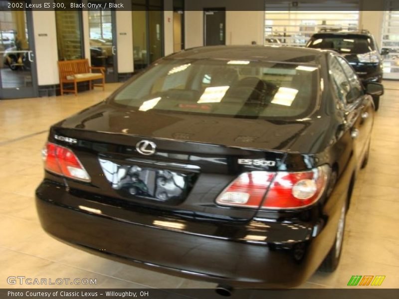 Black Onyx / Black 2002 Lexus ES 300