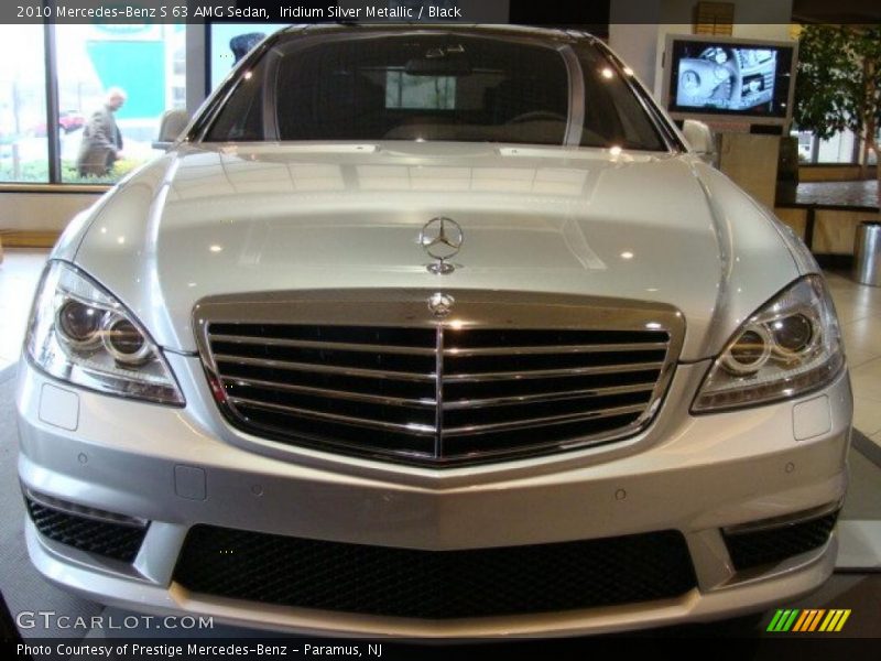 Iridium Silver Metallic / Black 2010 Mercedes-Benz S 63 AMG Sedan
