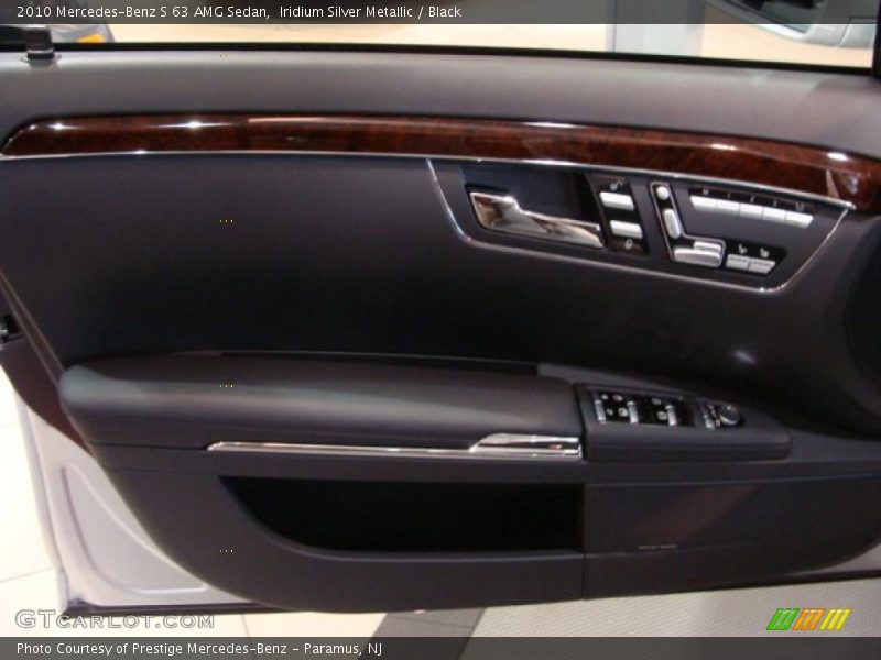 Iridium Silver Metallic / Black 2010 Mercedes-Benz S 63 AMG Sedan