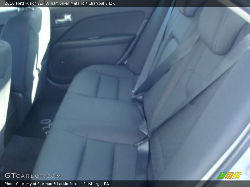Brilliant Silver Metallic / Charcoal Black 2010 Ford Fusion SE