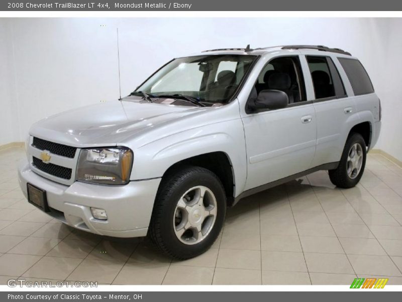 Moondust Metallic / Ebony 2008 Chevrolet TrailBlazer LT 4x4