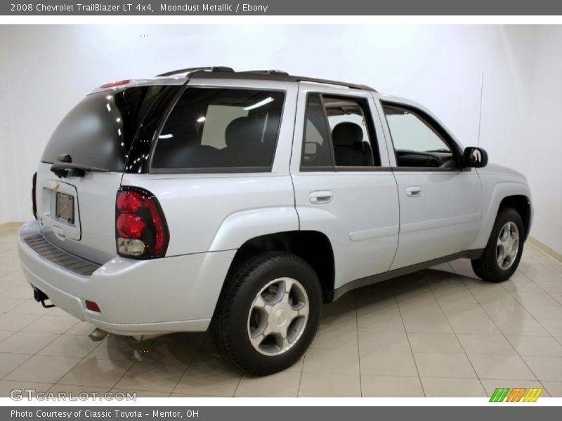 Moondust Metallic / Ebony 2008 Chevrolet TrailBlazer LT 4x4