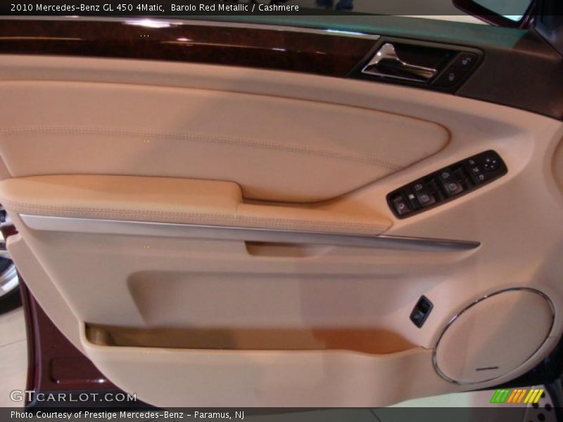 Barolo Red Metallic / Cashmere 2010 Mercedes-Benz GL 450 4Matic