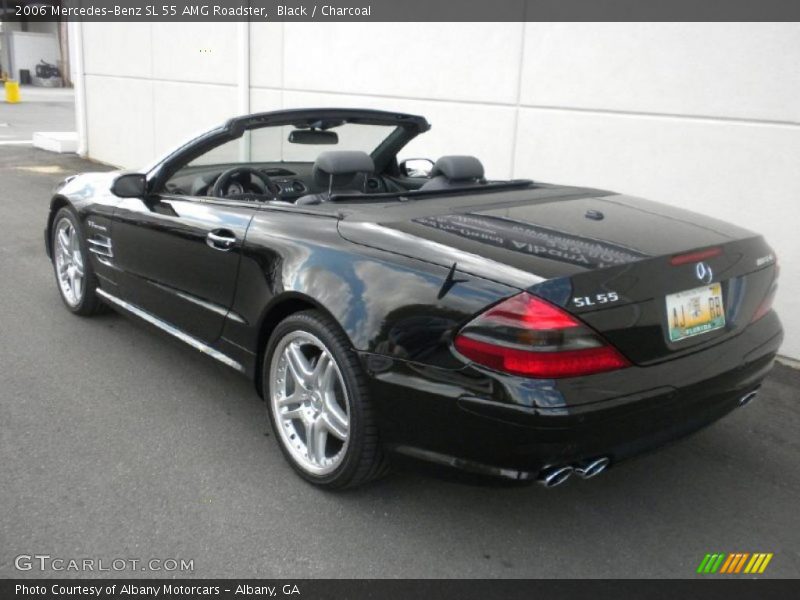 Black / Charcoal 2006 Mercedes-Benz SL 55 AMG Roadster