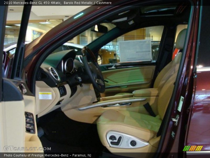 Barolo Red Metallic / Cashmere 2010 Mercedes-Benz GL 450 4Matic