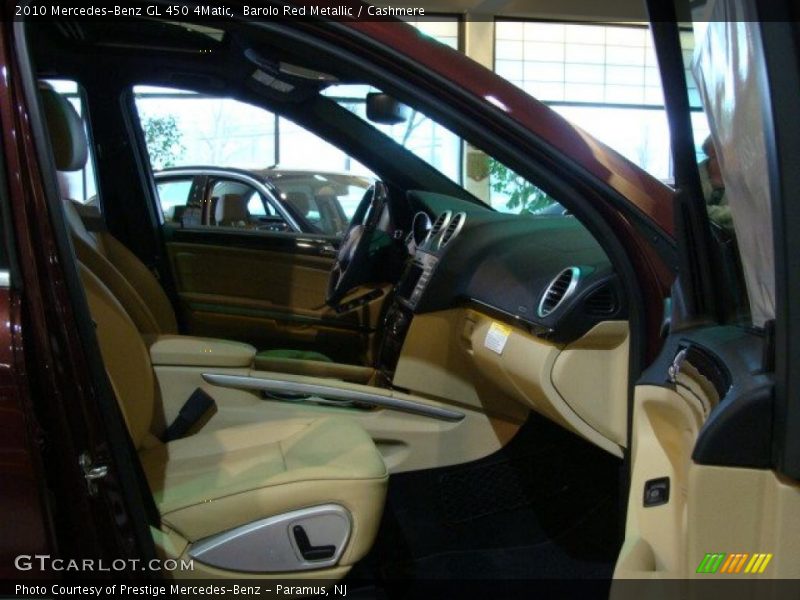 Barolo Red Metallic / Cashmere 2010 Mercedes-Benz GL 450 4Matic