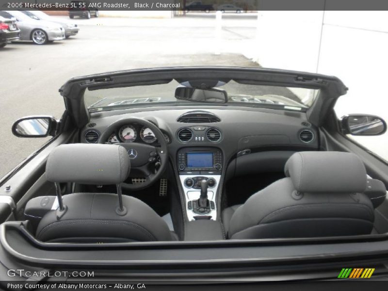 Black / Charcoal 2006 Mercedes-Benz SL 55 AMG Roadster