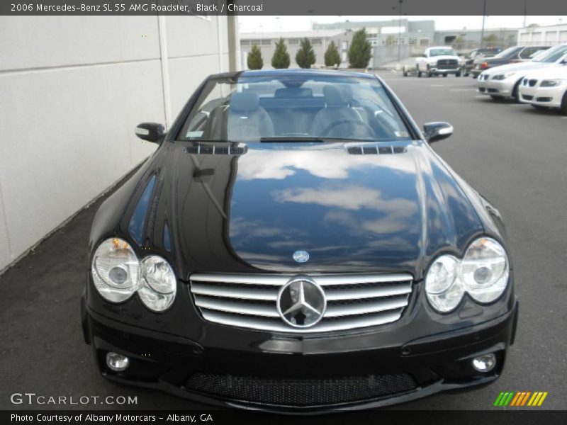 Black / Charcoal 2006 Mercedes-Benz SL 55 AMG Roadster
