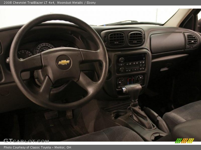 Moondust Metallic / Ebony 2008 Chevrolet TrailBlazer LT 4x4