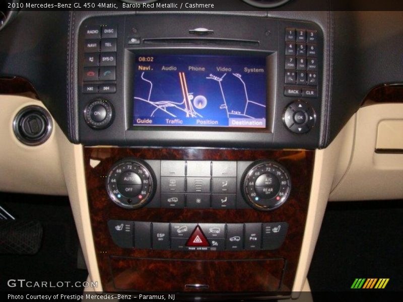 Barolo Red Metallic / Cashmere 2010 Mercedes-Benz GL 450 4Matic