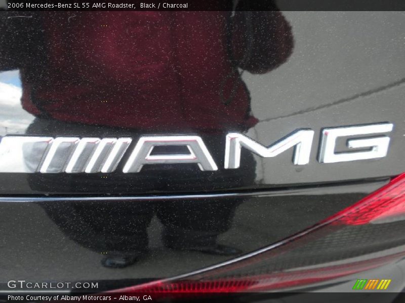 Black / Charcoal 2006 Mercedes-Benz SL 55 AMG Roadster