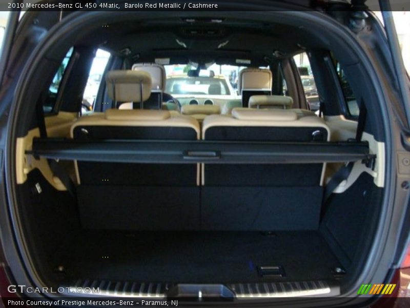Barolo Red Metallic / Cashmere 2010 Mercedes-Benz GL 450 4Matic