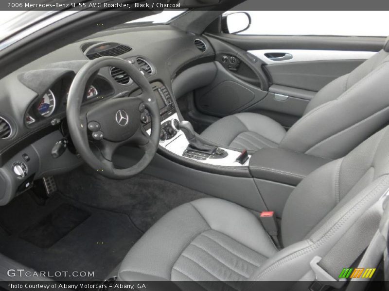 Black / Charcoal 2006 Mercedes-Benz SL 55 AMG Roadster
