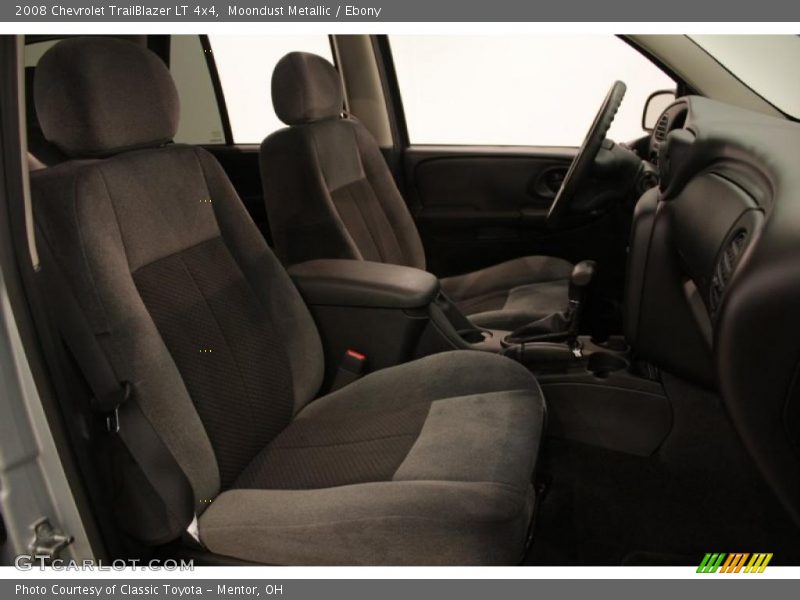 Moondust Metallic / Ebony 2008 Chevrolet TrailBlazer LT 4x4