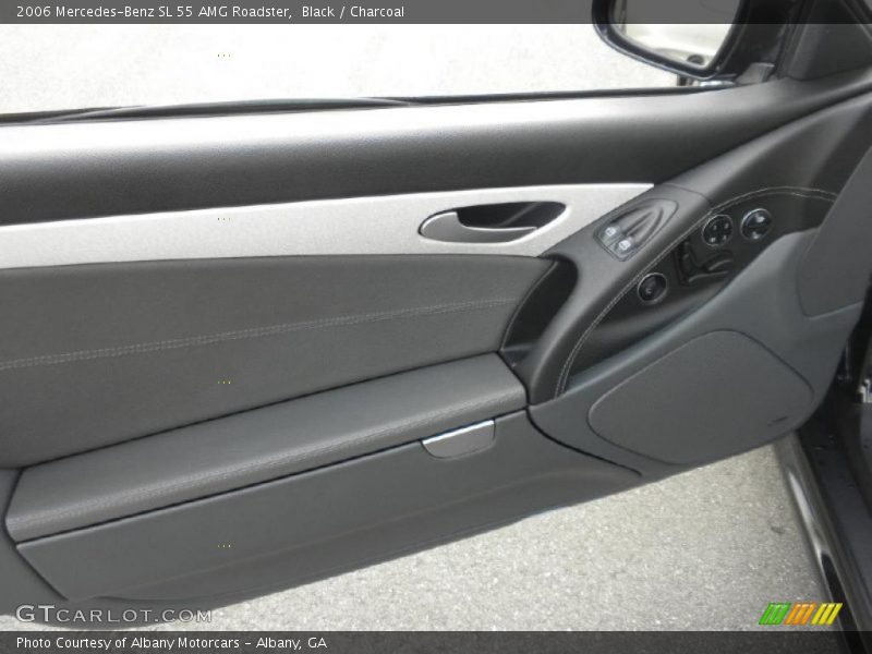 Black / Charcoal 2006 Mercedes-Benz SL 55 AMG Roadster