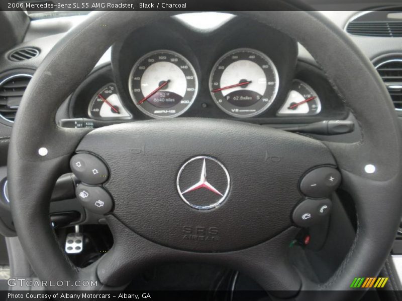 Black / Charcoal 2006 Mercedes-Benz SL 55 AMG Roadster