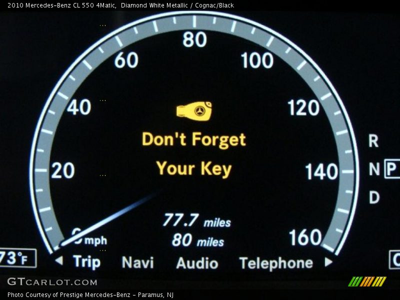 Diamond White Metallic / Cognac/Black 2010 Mercedes-Benz CL 550 4Matic