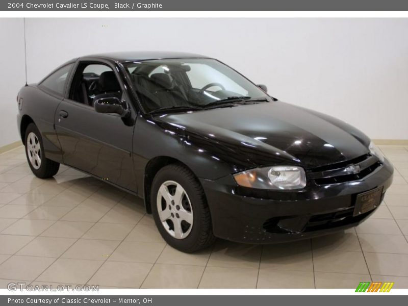 Black / Graphite 2004 Chevrolet Cavalier LS Coupe
