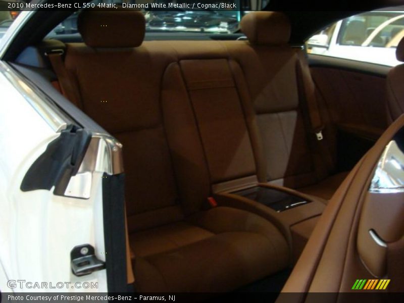 Diamond White Metallic / Cognac/Black 2010 Mercedes-Benz CL 550 4Matic