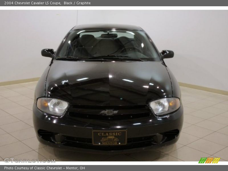 Black / Graphite 2004 Chevrolet Cavalier LS Coupe