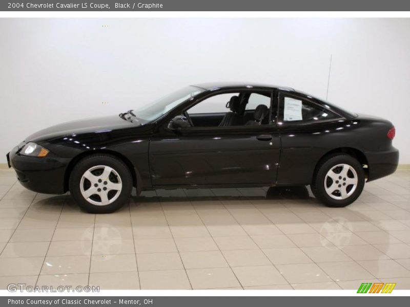 Black / Graphite 2004 Chevrolet Cavalier LS Coupe