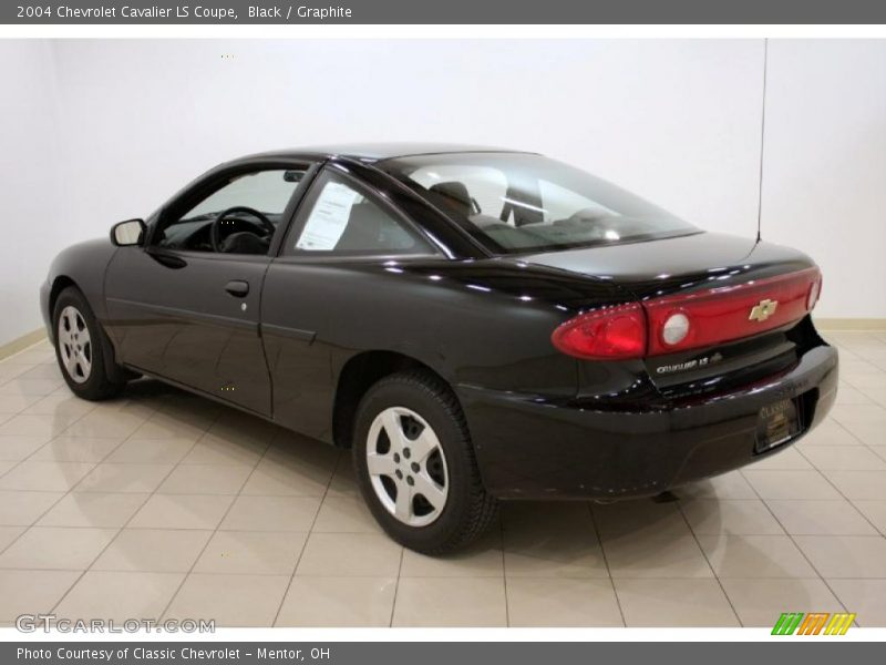 Black / Graphite 2004 Chevrolet Cavalier LS Coupe