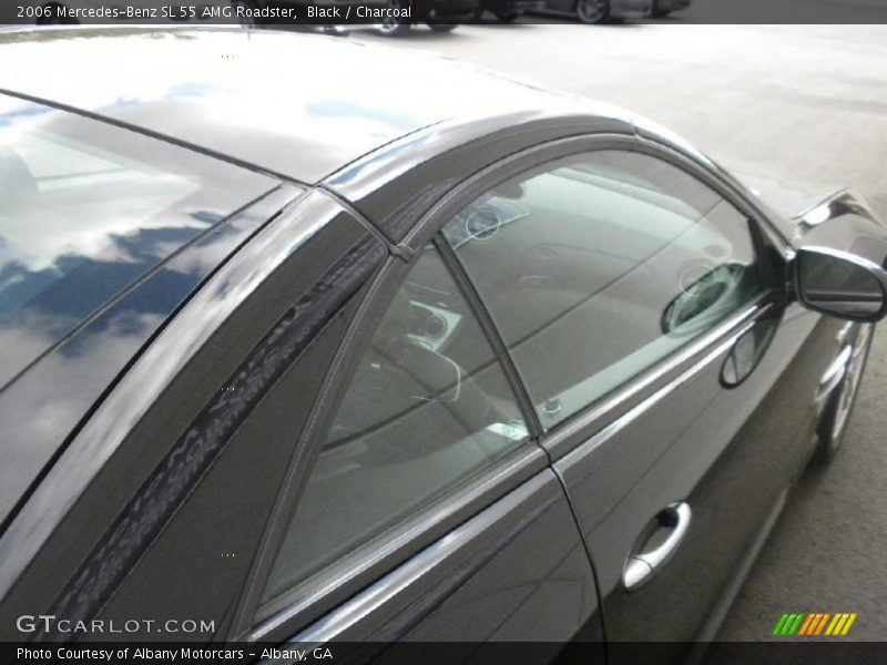 Black / Charcoal 2006 Mercedes-Benz SL 55 AMG Roadster