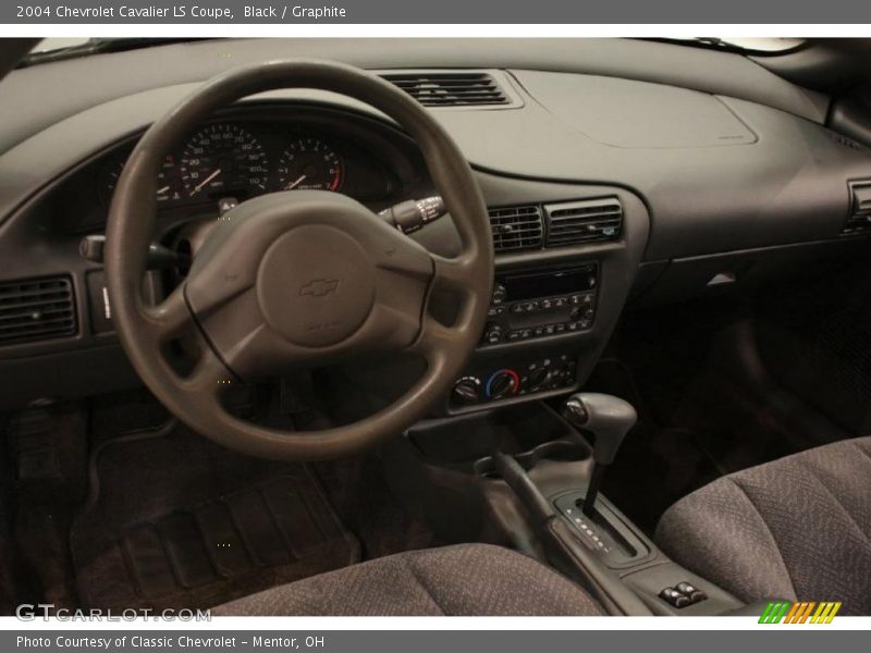 Black / Graphite 2004 Chevrolet Cavalier LS Coupe