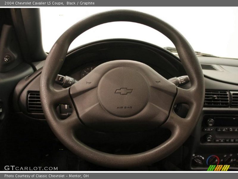Black / Graphite 2004 Chevrolet Cavalier LS Coupe