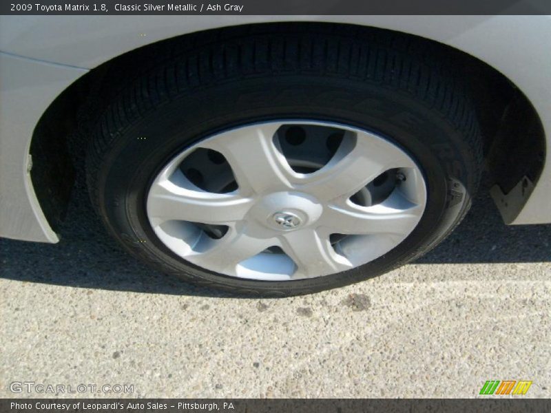 Classic Silver Metallic / Ash Gray 2009 Toyota Matrix 1.8