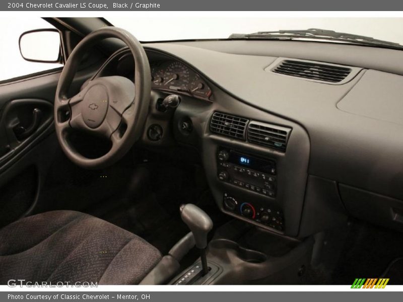 Black / Graphite 2004 Chevrolet Cavalier LS Coupe
