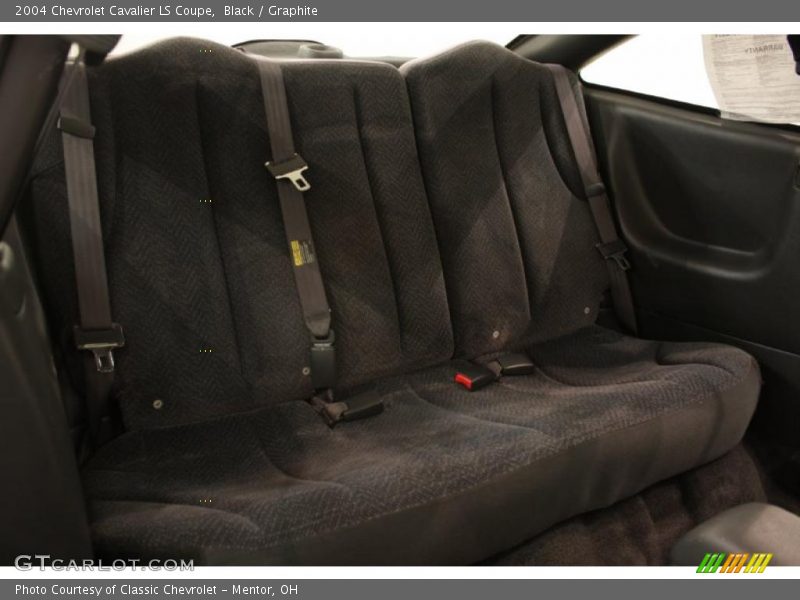 Black / Graphite 2004 Chevrolet Cavalier LS Coupe