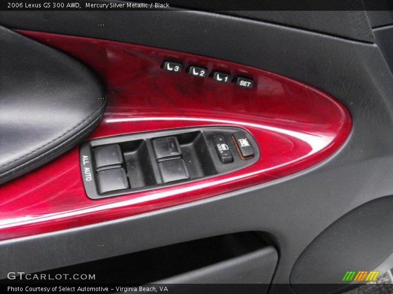 Mercury Silver Metallic / Black 2006 Lexus GS 300 AWD